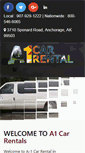 Mobile Screenshot of anchoragea1carrental.com